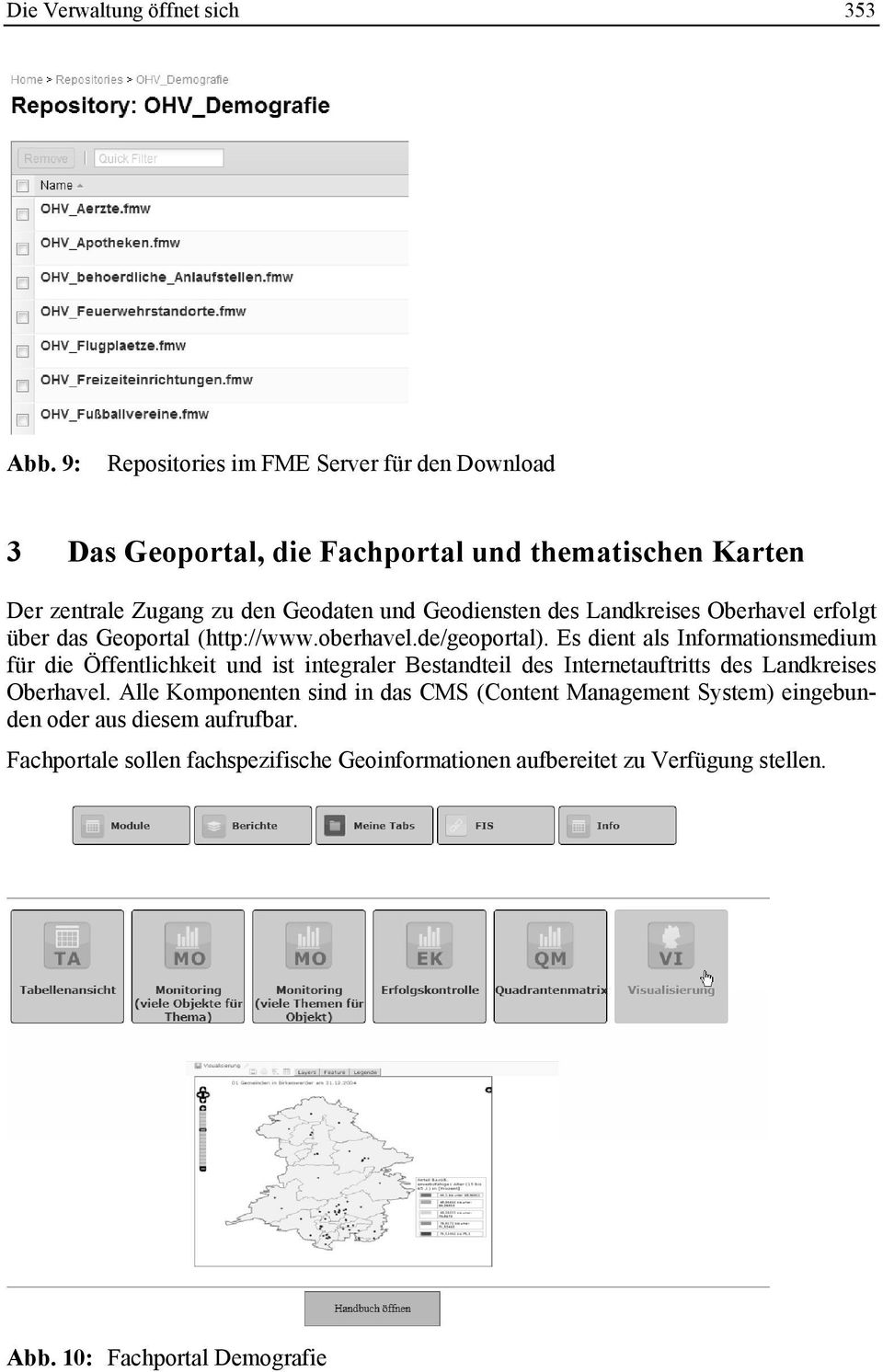 des Landkreises Oberhavel erfolgt über das Geoportal (http://www.oberhavel.de/geoportal).