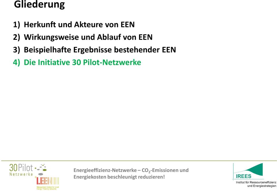 3) Beispielhafte Ergebnisse bestehender