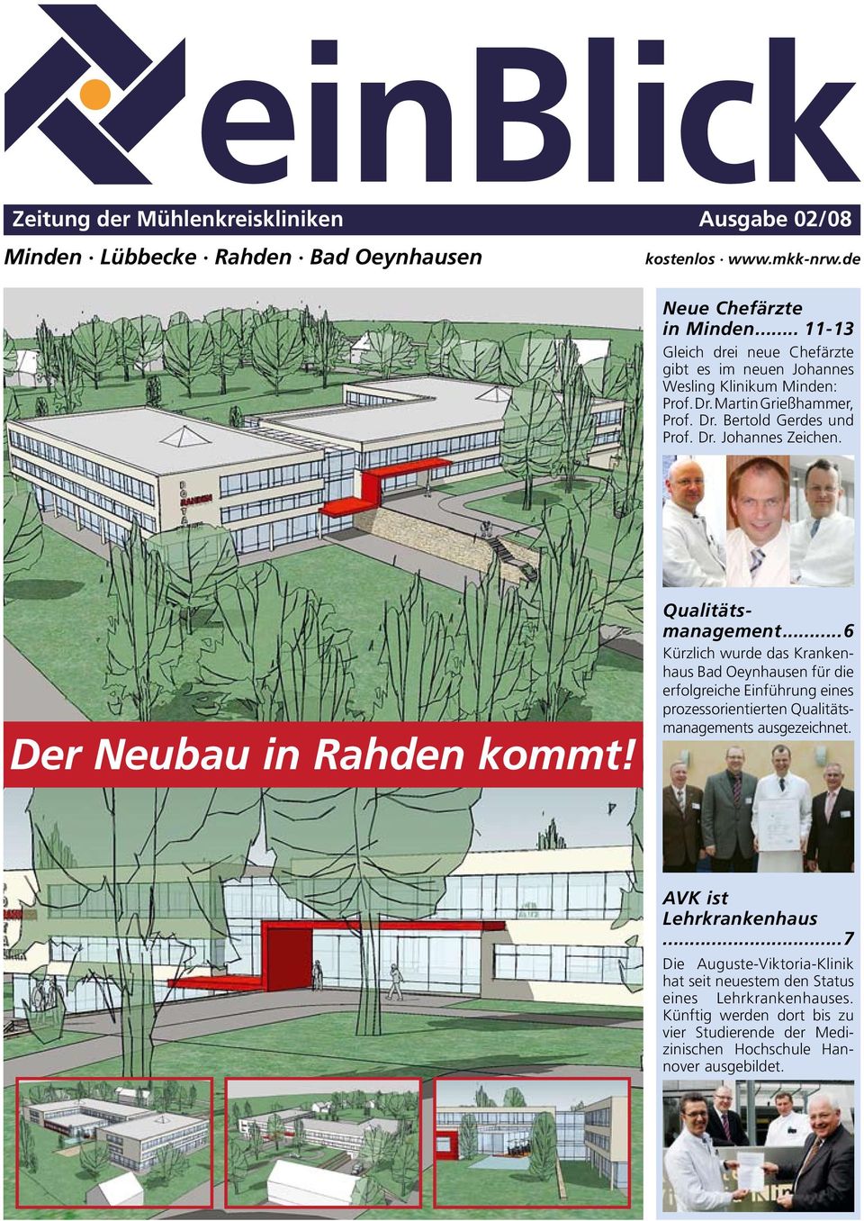 Der Neubau in Rahden kommt! Qualitätsmanagement.