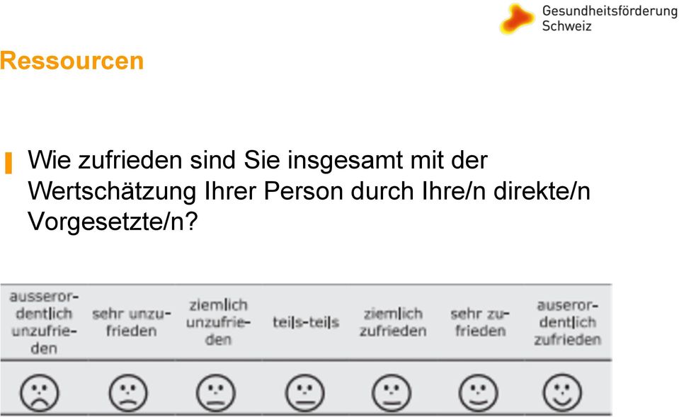 Wertschätzung Ihrer Person