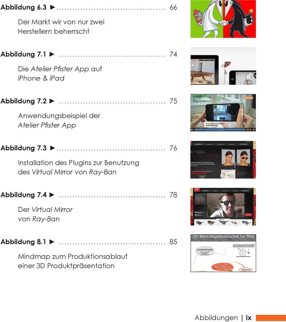.. 75 Anwendungsbeispiel der Atelier Pfister App Abbildung 7.3.