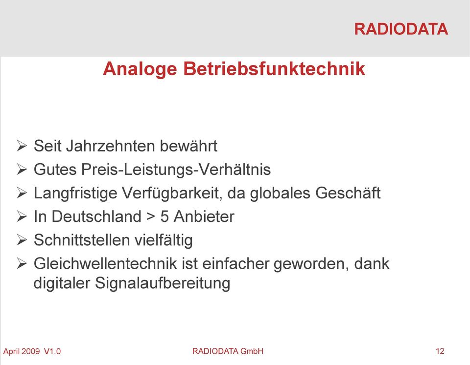 Geschäft In Deutschland > 5 Anbieter Schnittstellen vielfältig