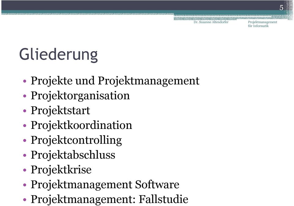 Projektstart Projektkoordination Projektcontrolling