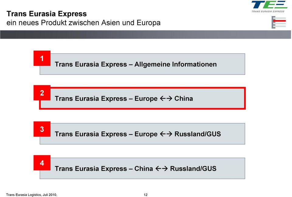 Trans Eurasia Express Europe China 3 Trans Eurasia Express