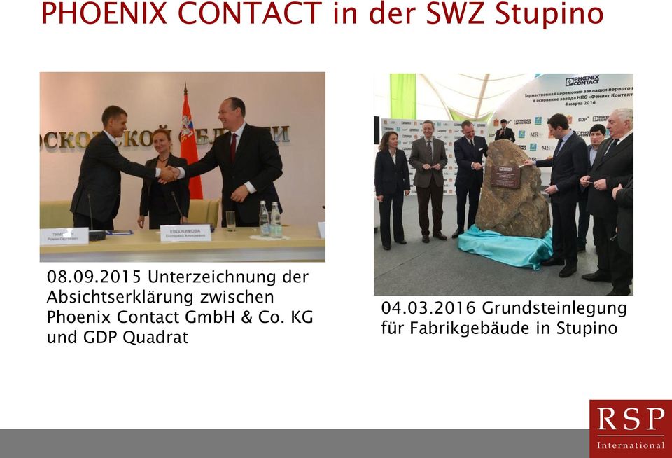zwischen Phoenix Contact GmbH & Co.
