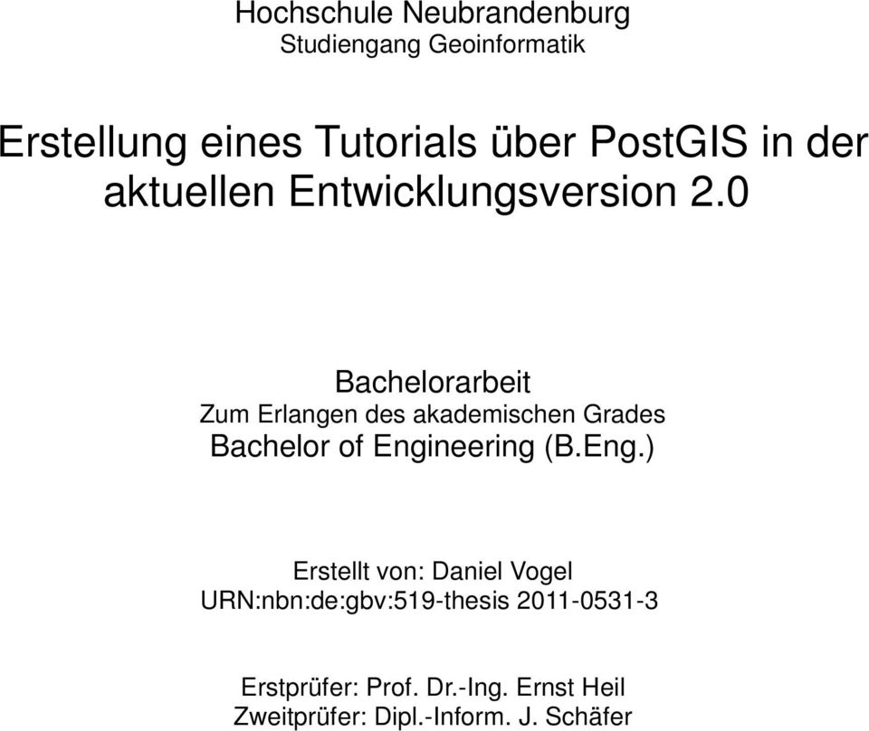 0 Bachelorarbeit Zum Erlangen des akademischen Grades Bachelor of Engi