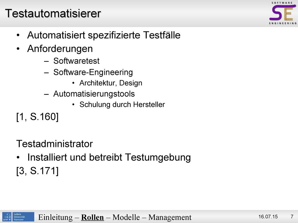 Design Automatisierungstools Schulung durch Hersteller [1, S.