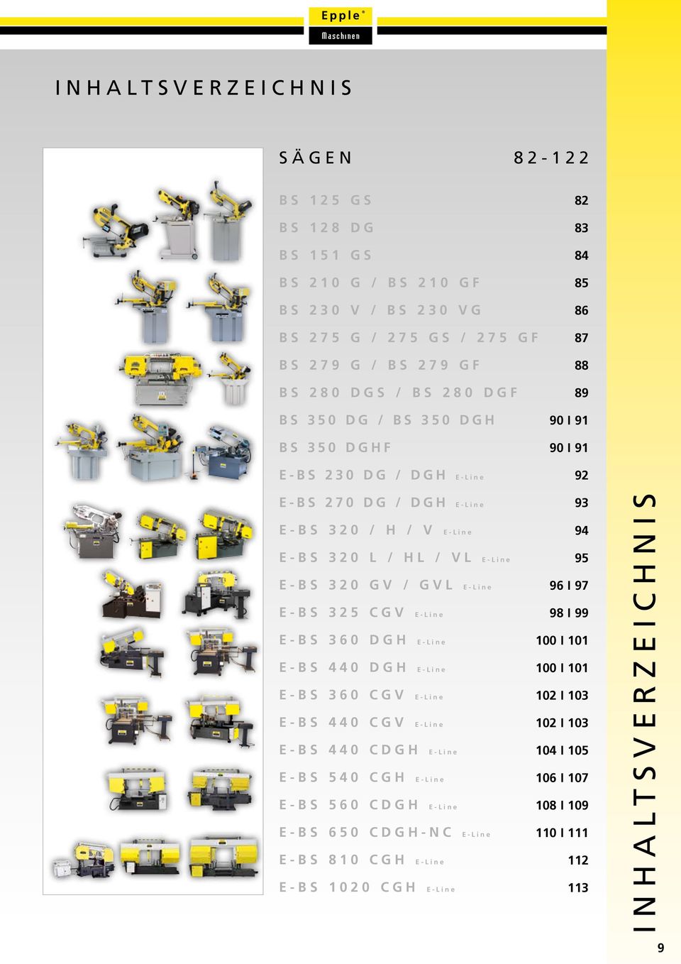 / GVL E-Line E-BS 325 CGV E-Line E-BS 360 DGH E-Line E-BS 440 DGH E-Line E-BS 360 CGV E-Line E-BS 440 CGV E-Line E-BS 440 CDGH E-Line E-BS 540 CGH E-Line E-BS 560 CDGH E-Line E-BS 650