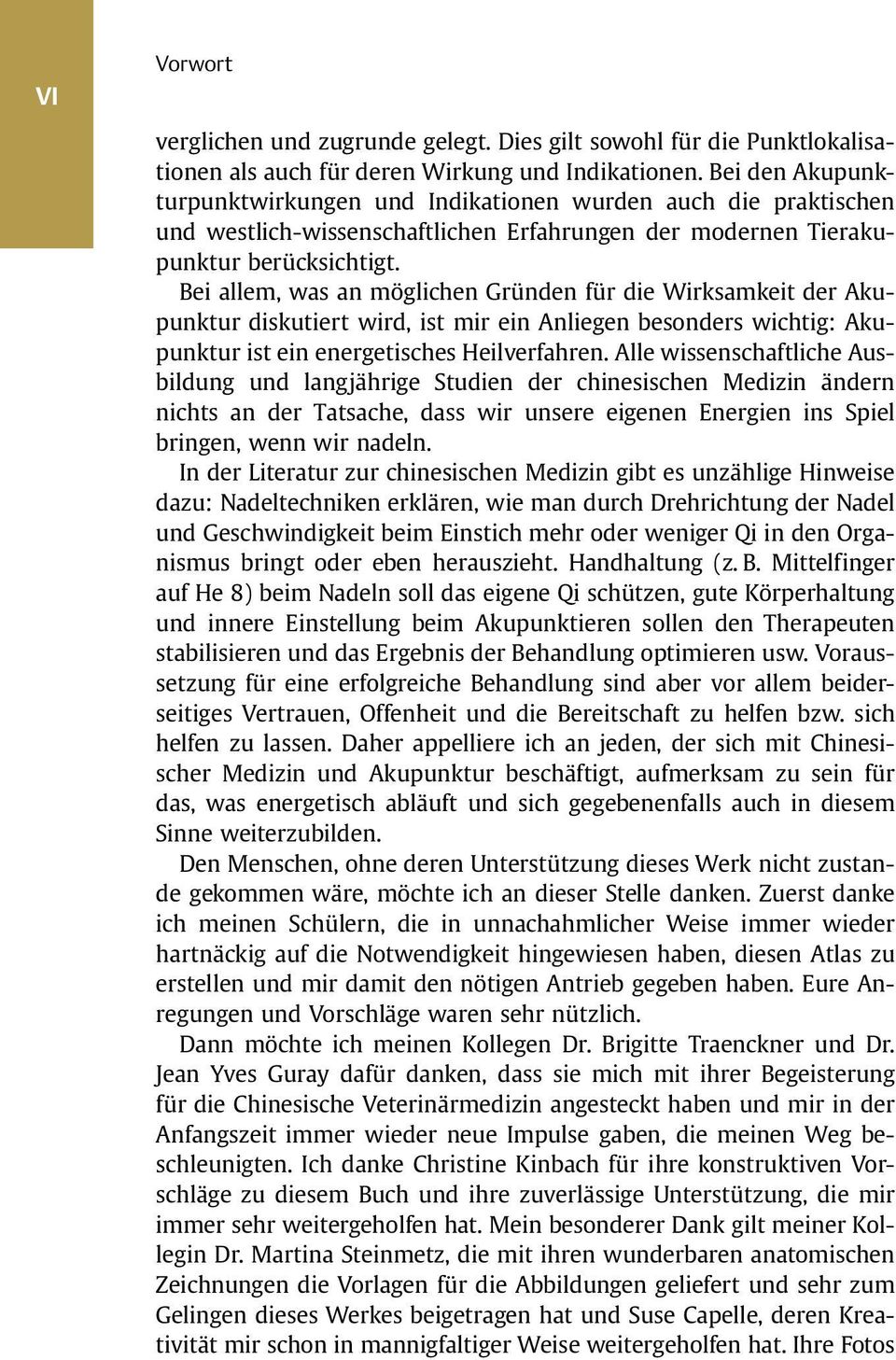 Bei allem, was an möglichen Gründen für die Wirksamkeit der Akupunktur diskutiert wird, ist mir ein Anliegen besonders wichtig: Akupunktur ist ein energetisches Heilverfahren.