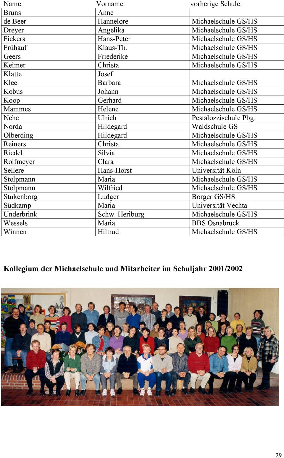 GS/HS Mammes Helene Michaelschule GS/HS Nehe Ulrich Pestalozzischule Pbg.