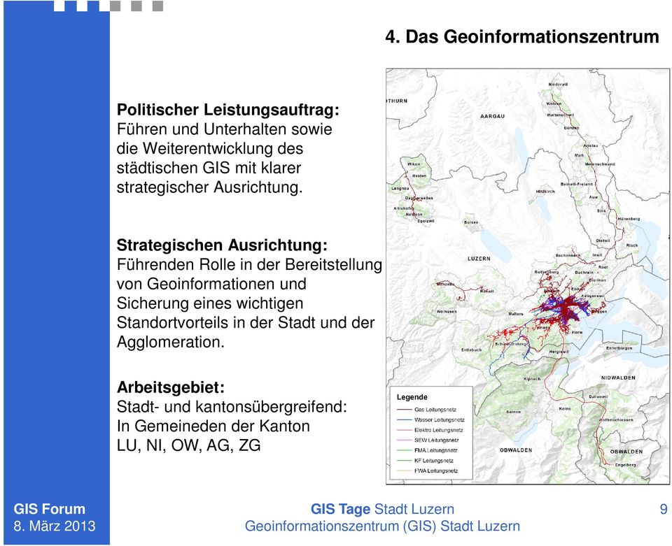 Strategischen Ausrichtung: Führenden Rolle in der Bereitstellung von Geoinformationen und Sicherung eines