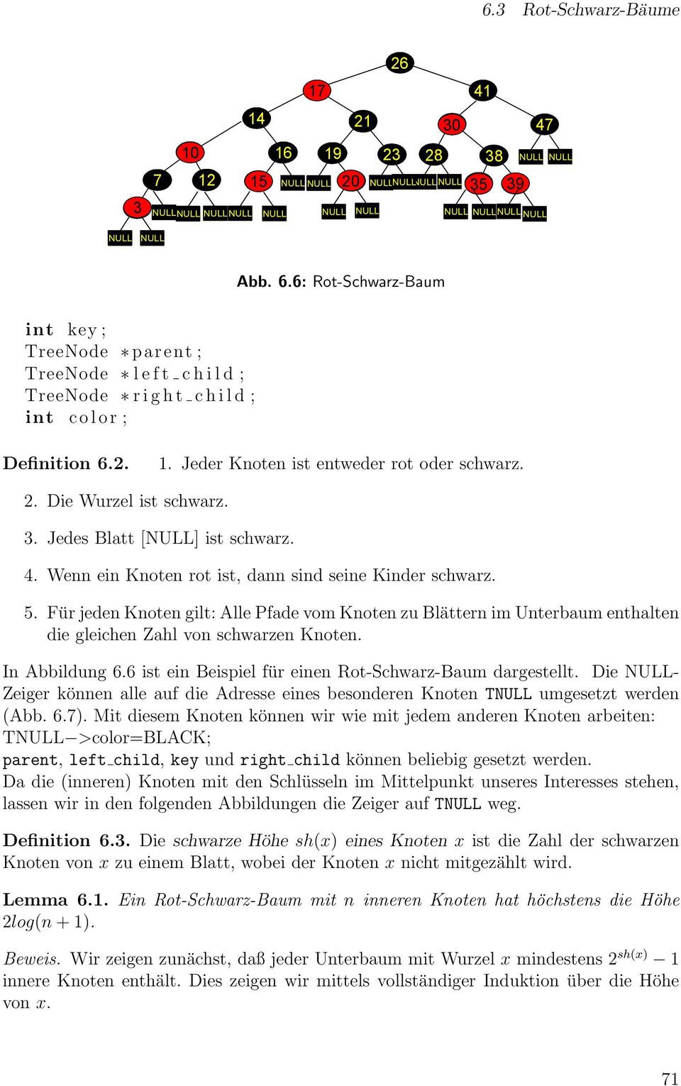 6 ist in ispil für inn Rot-Schr-um rstllt. i - Zir könnn ll uf i rss ins sonrn Knotn T umstt rn (. 6.).