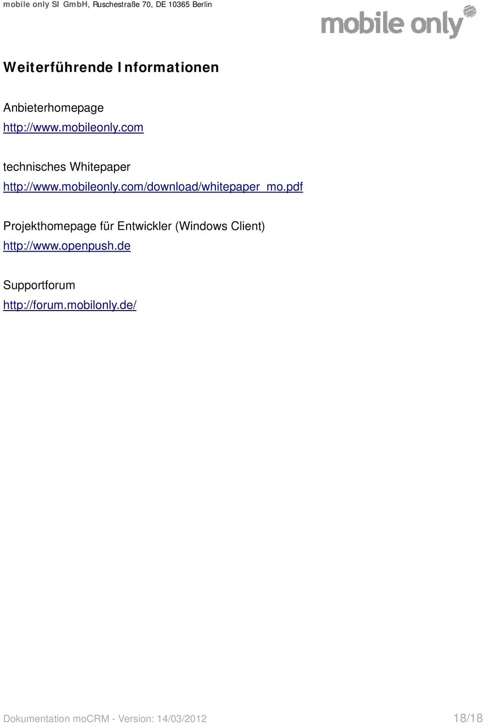 pdf Projekthomepage für Entwickler (Windows Client) http://www.openpush.