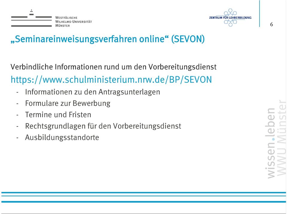 de/bp/sevon - Informationen zu den Antragsunterlagen - Formulare zur