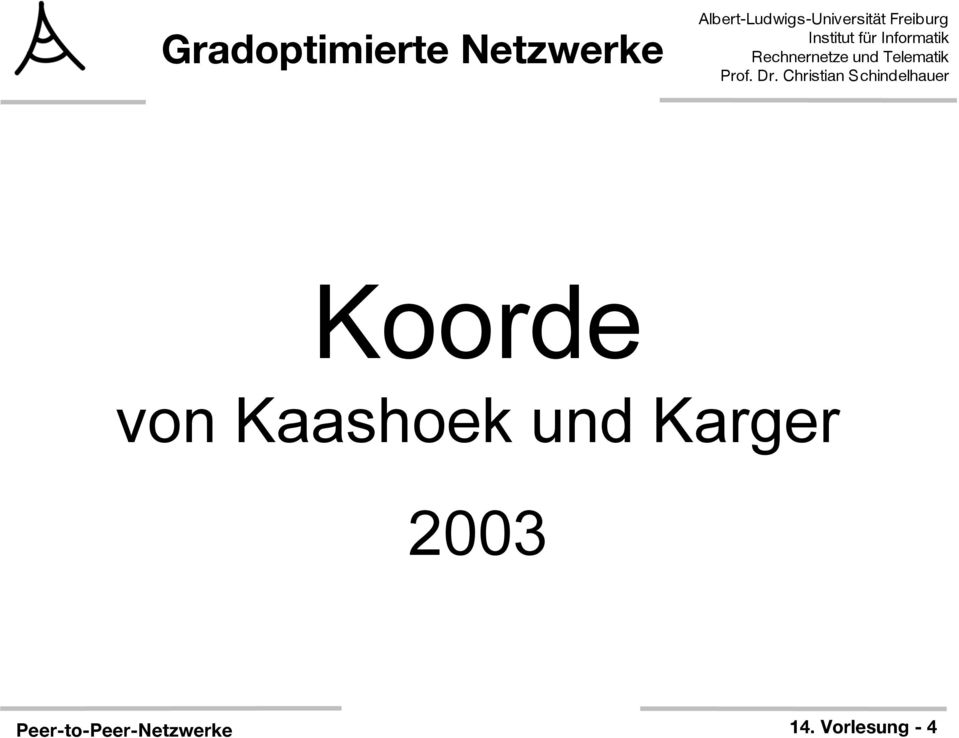 Karger 2003