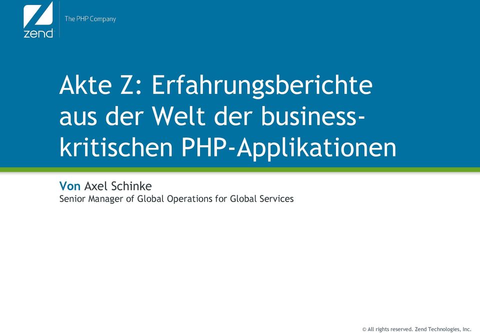 PHP-Applikationen Von Axel Schinke