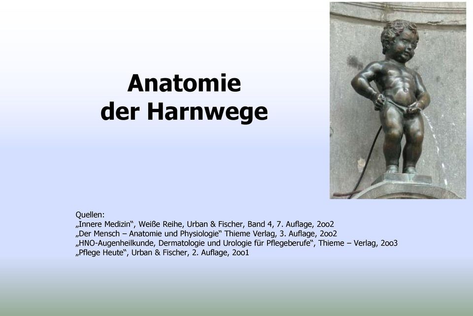Auflage, 2oo2 Der Mensch Anatomie und Physiologie Thieme Verlag, 3.