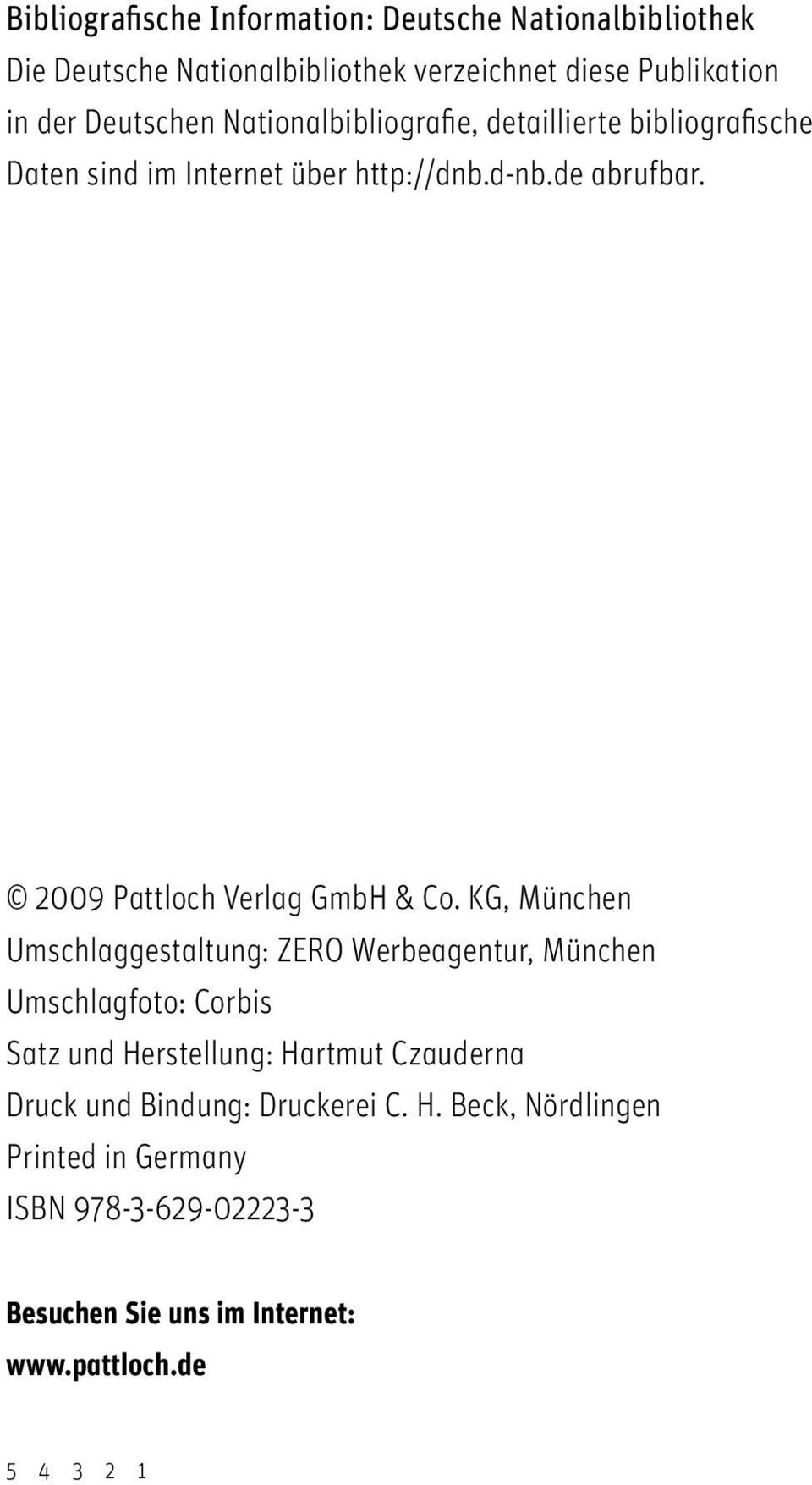 2009 Pattloch Verlag GmbH & Co.