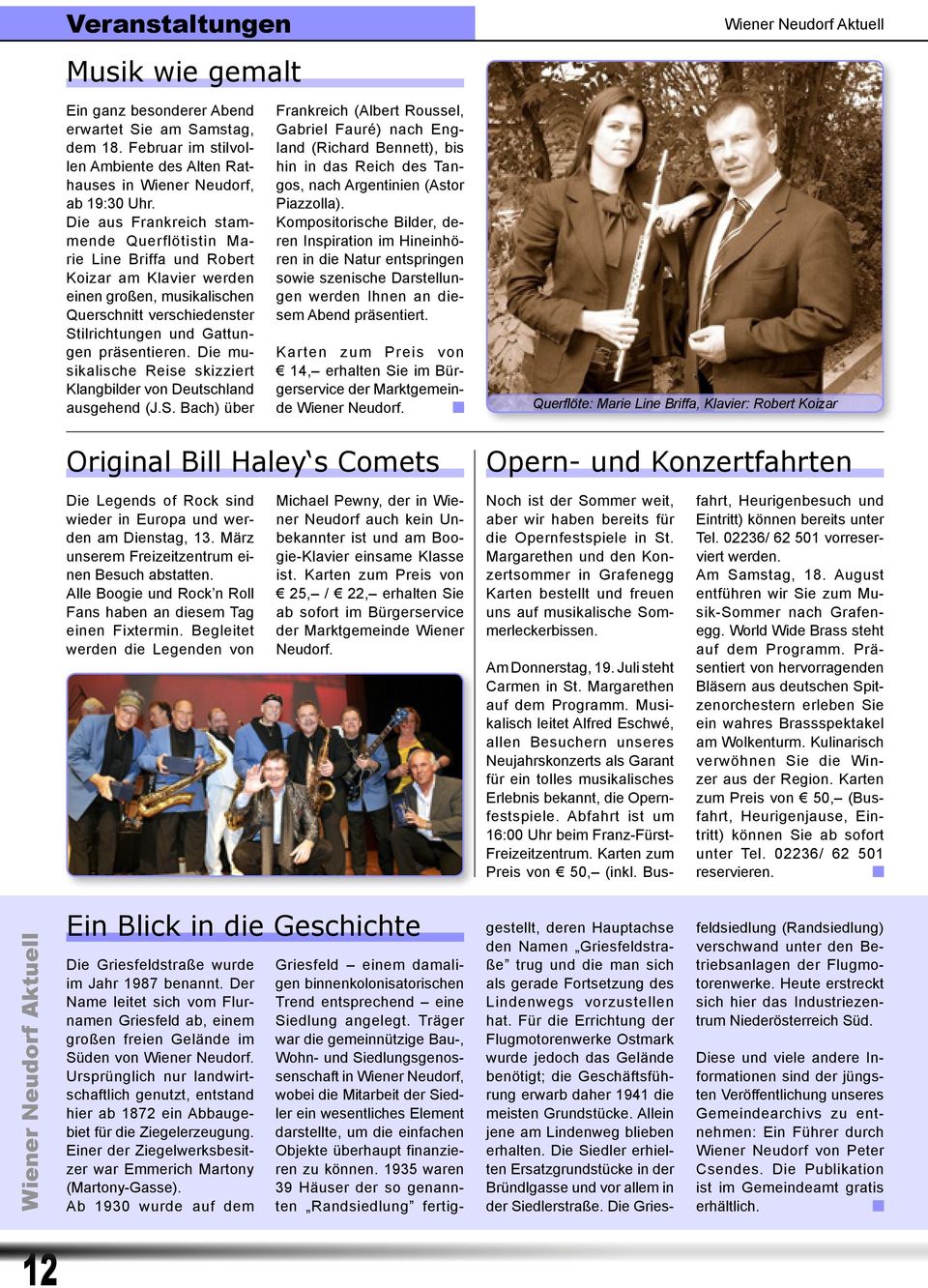 Die musikalische Reise skizziert Klangbilder von Deutschland ausgehend (J.S.