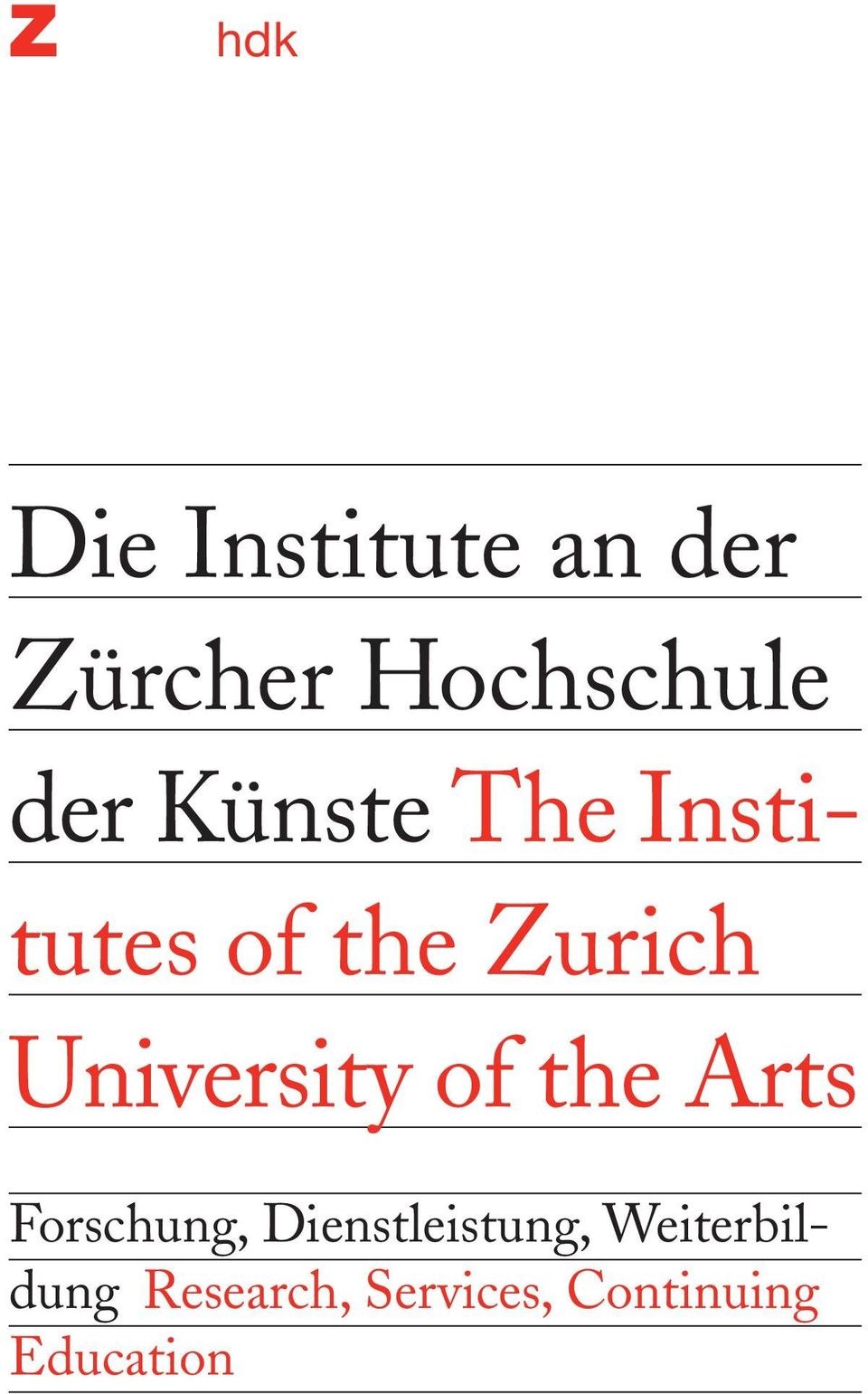 University of the Arts Forschung,