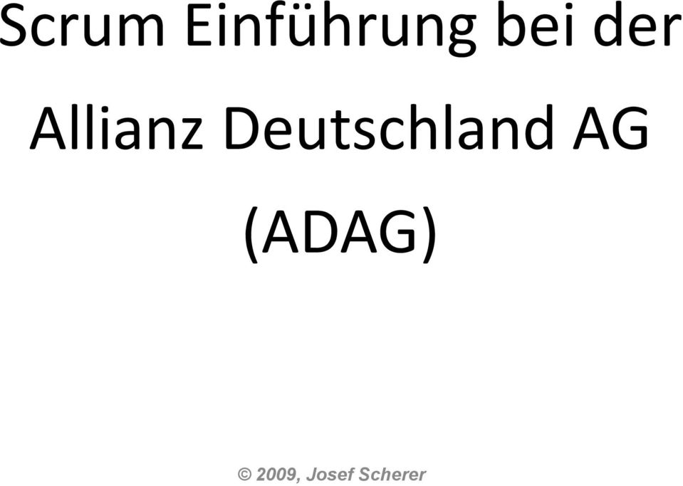 Deutschland AG