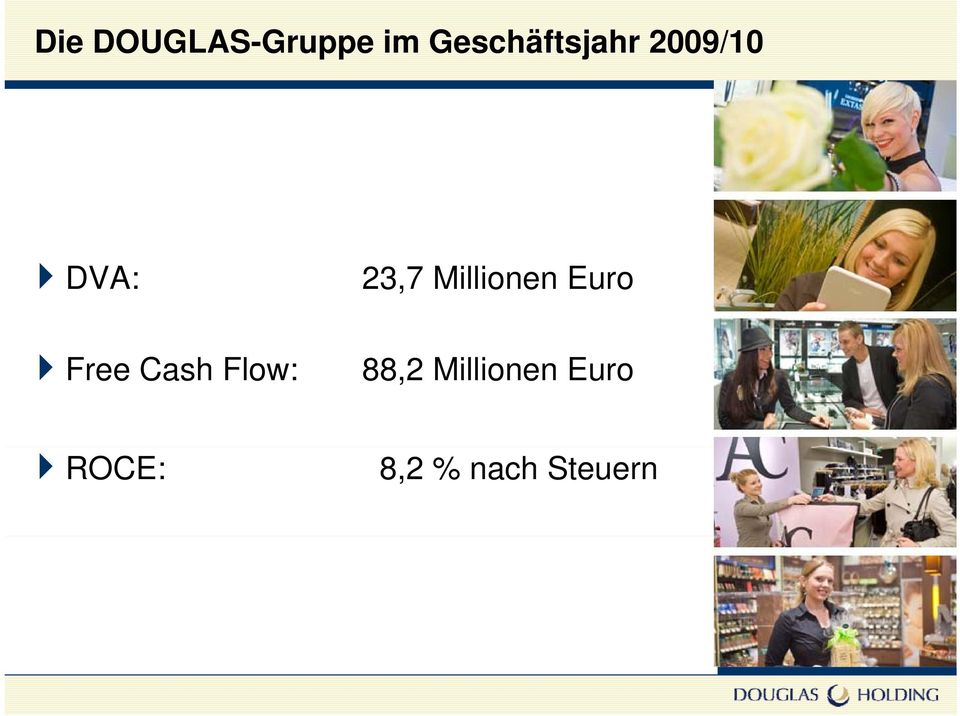 Millionen Euro Free Cash Flow: