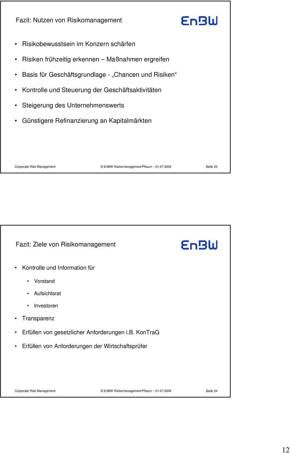 Risikomanagement/Pflaum 01.07.