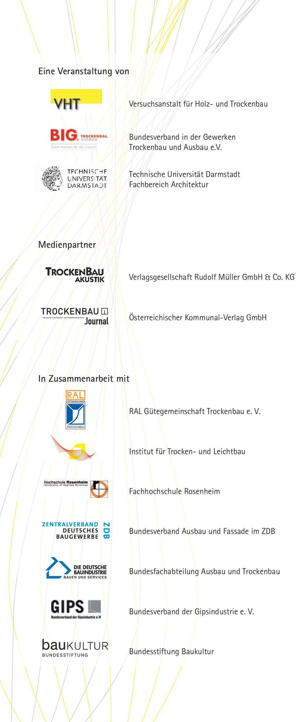KG Österreichischer Kommunal-Verlag GmbH In Zusammenarbeit mit RAL Gütegemeinschaft Trockenbau e. V.