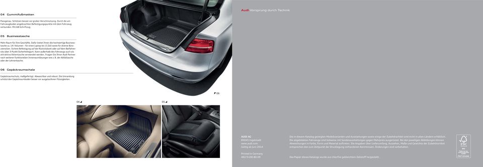 Sichere Befestigung auf der Rücksitzbank oder auf dem Beifahrersitz über 3-Punkt-Sicherheitsgurt. Kann außerhalb des Fahrzeugs auch als attraktive Aktentasche verwendet werden.