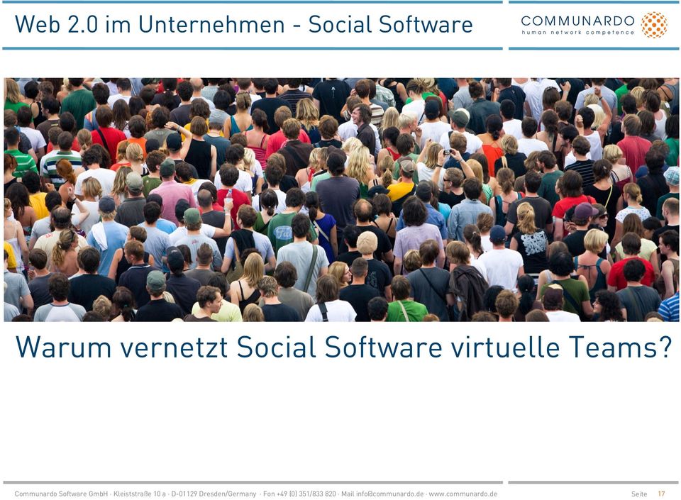 Social Software Warum