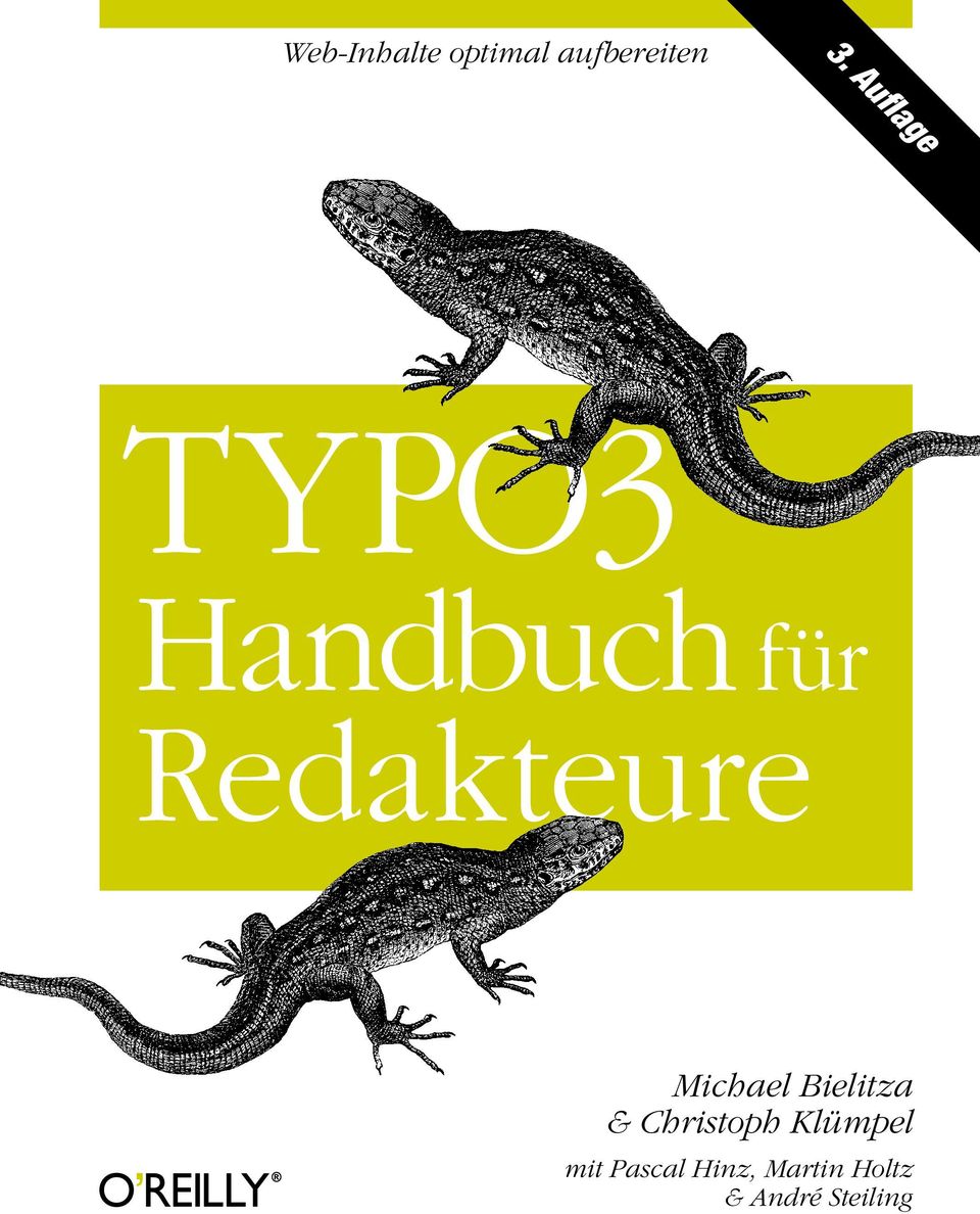 1 ab TYPO3 Handbuch für Redakteure O REILLY