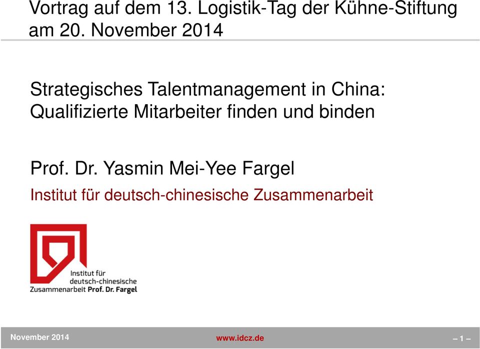 Strategisches Talentmanagement in China: Qualifizierte