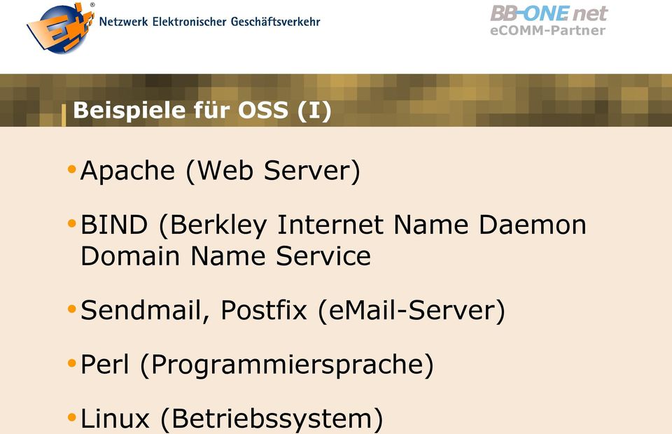 Name Service Sendmail, Postfix
