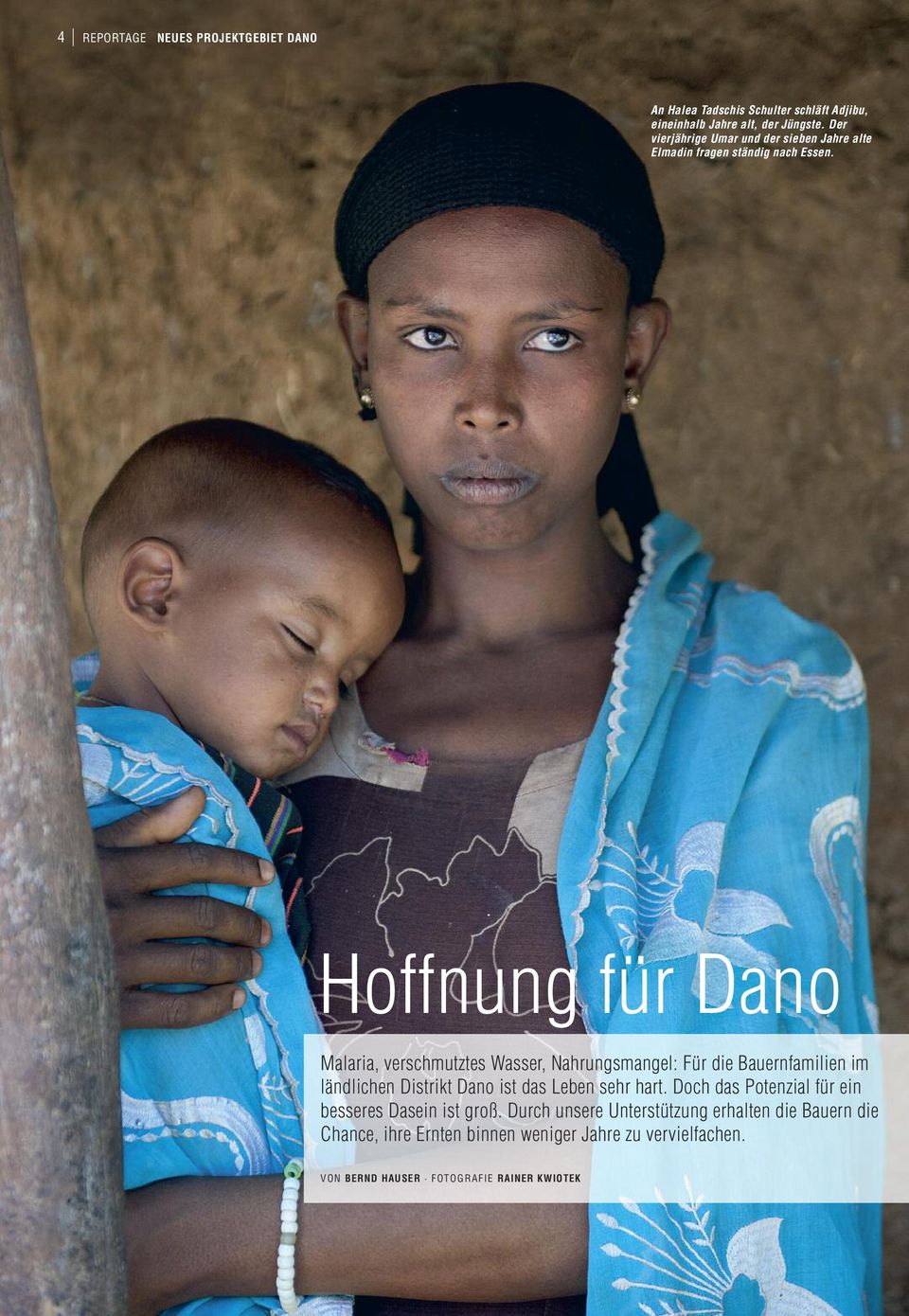 Hoffnung für Dano Malaria, verschmutztes Wasser, Nahrungsmangel: Für die Bauernfamilien im ländlichen Distrikt Dano ist das Leben sehr