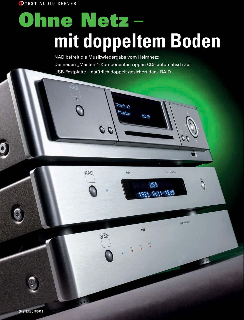 Masters -Komponenten rippen CDs automatisch auf