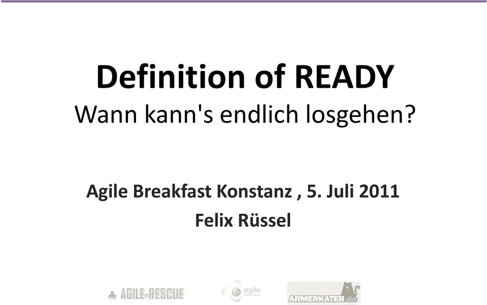 Agile Breakfast Konstanz,