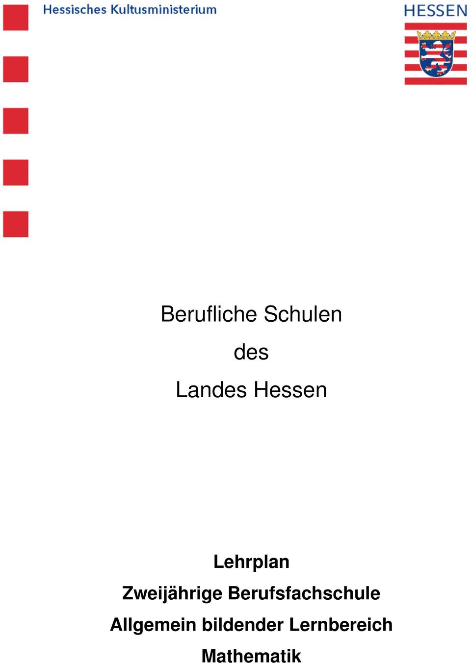 Lehrplan