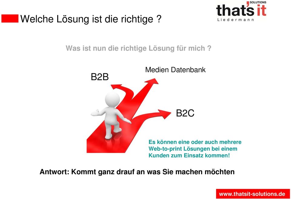 B2B Medien Datenbank B2C Es können eine oder auch mehrere