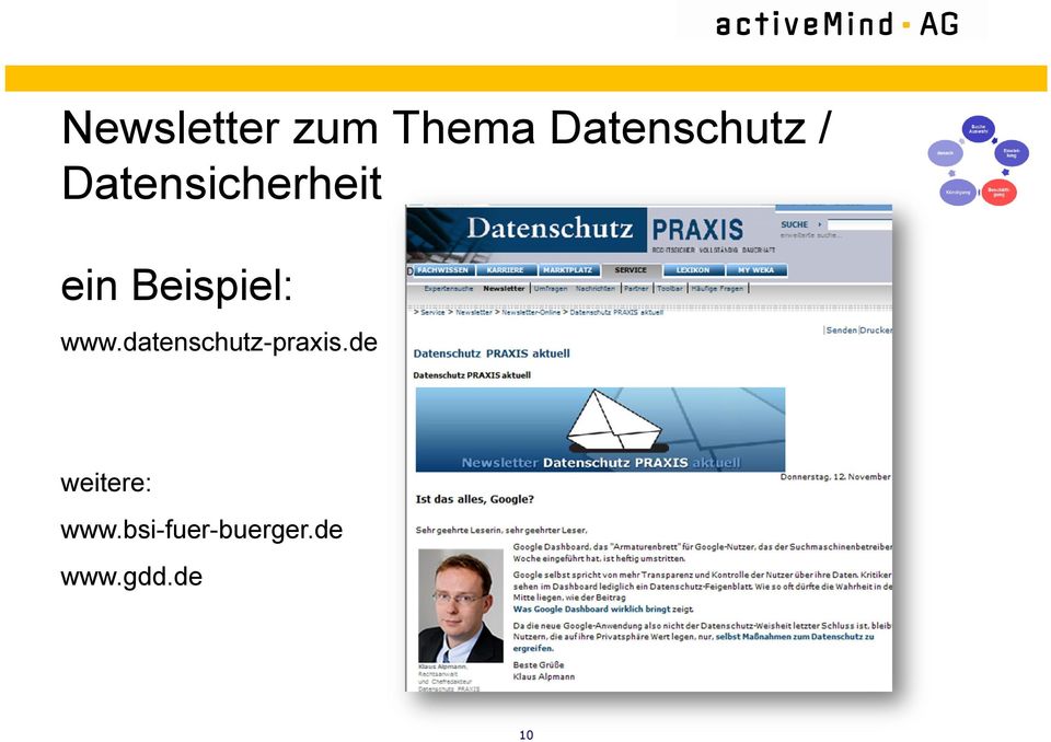 datenschutz-praxis.de weitere: www.