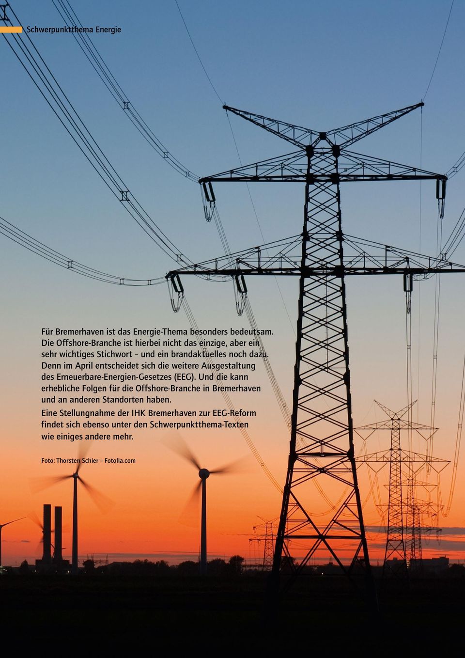 Denn im April entscheidet sich die weitere Ausgestaltung des Erneuerbare-Energien-Gesetzes (EEG).