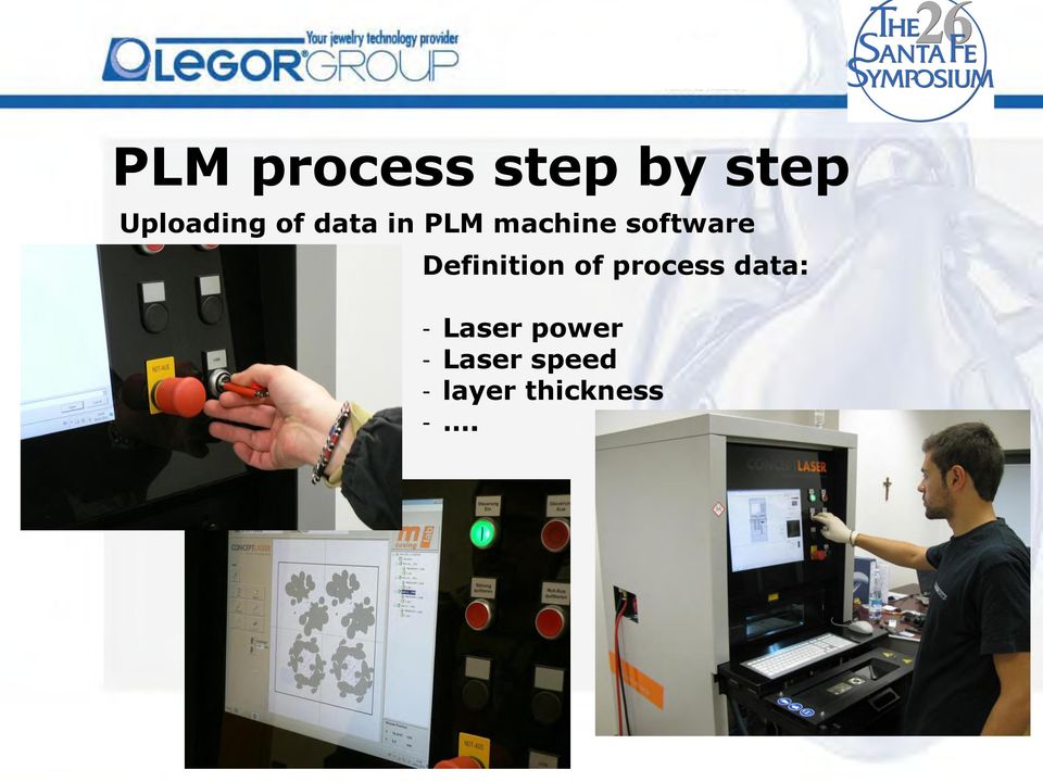 Definition of process data: - Laser