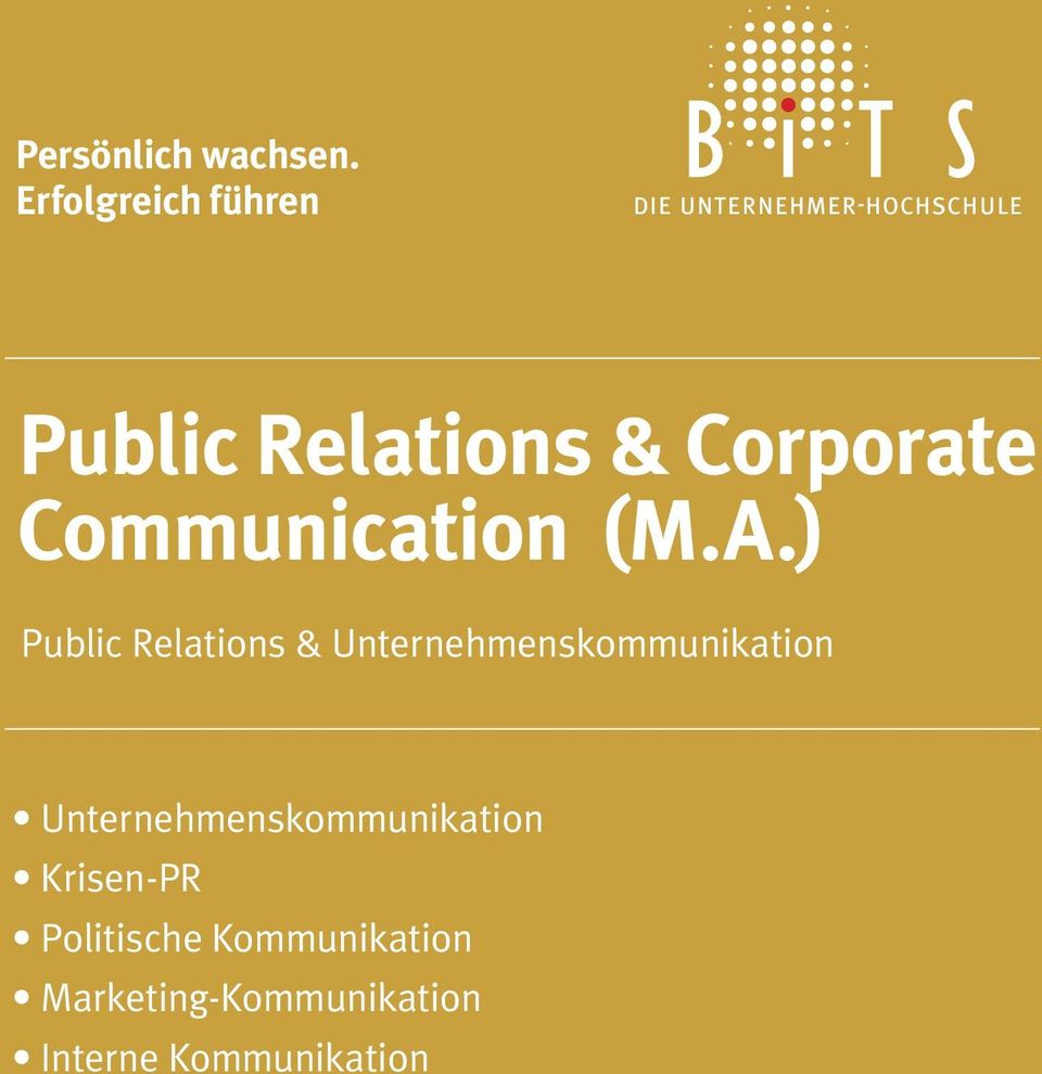Communication (M.A.