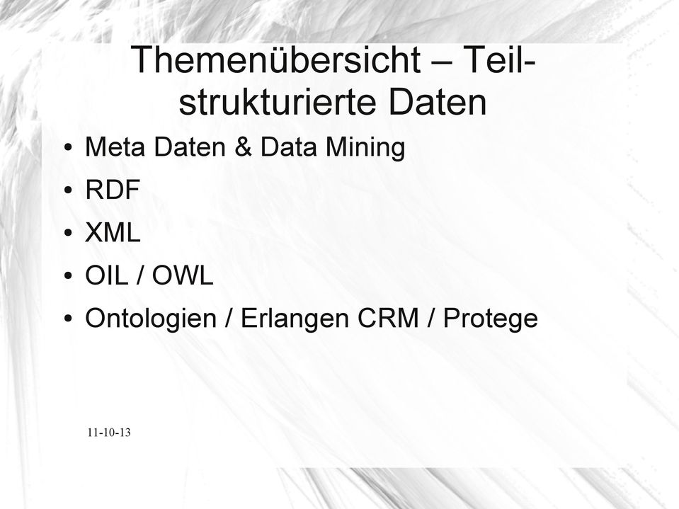 Daten & Data Mining RDF XML