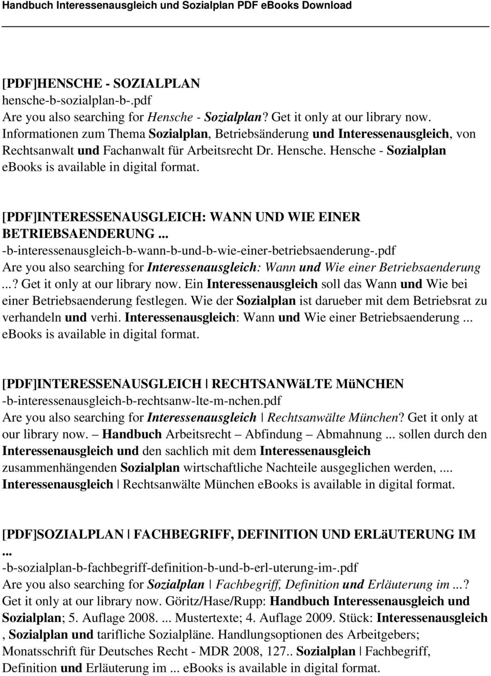 [PDF]INTERESSENAUSGLEICH: WANN UND WIE EINER BETRIEBSAENDERUNG... -b-interessenausgleich-b-wann-b-und-b-wie-einer-betriebsaenderung-.