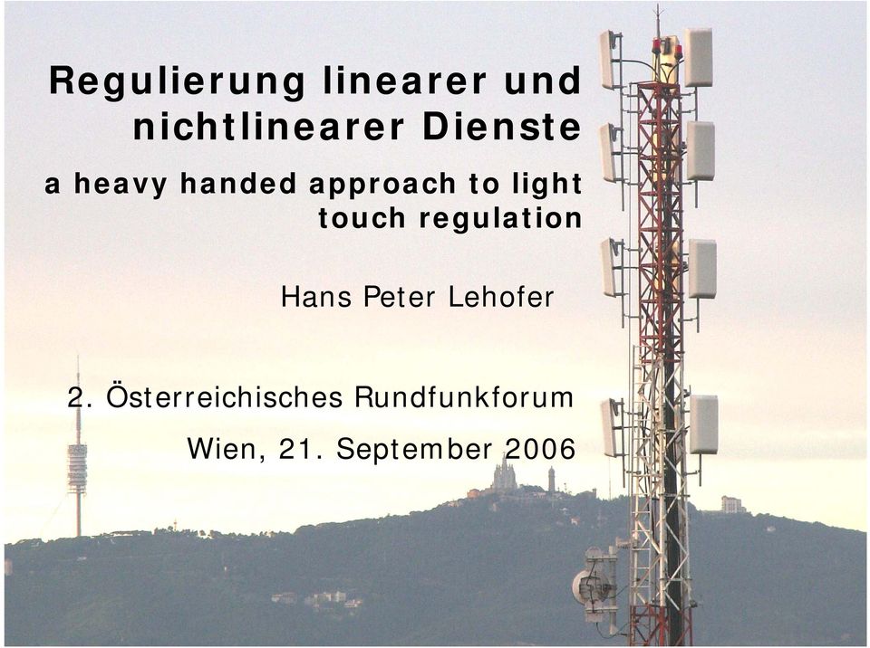 touch regulation Hans Peter Lehofer 2.