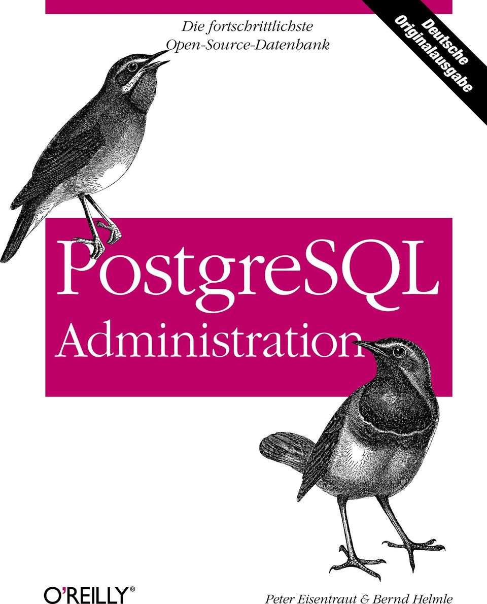 Originalausgabe PostgreSQL