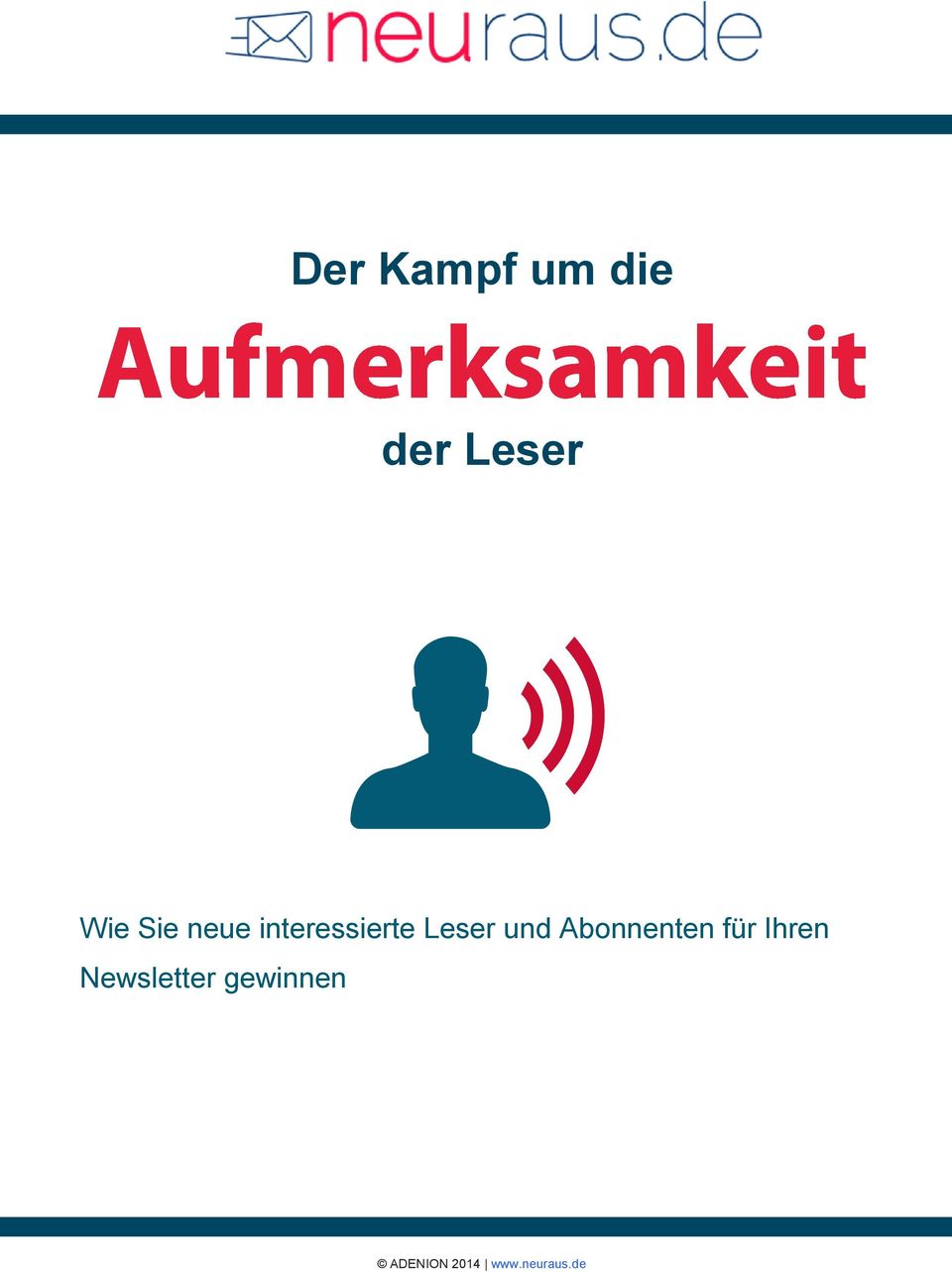 Abonnenten für Ihren Newsletter