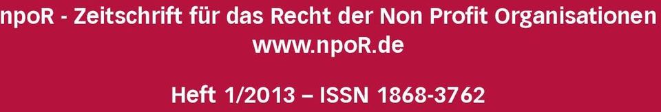 Organisationen www.npor.