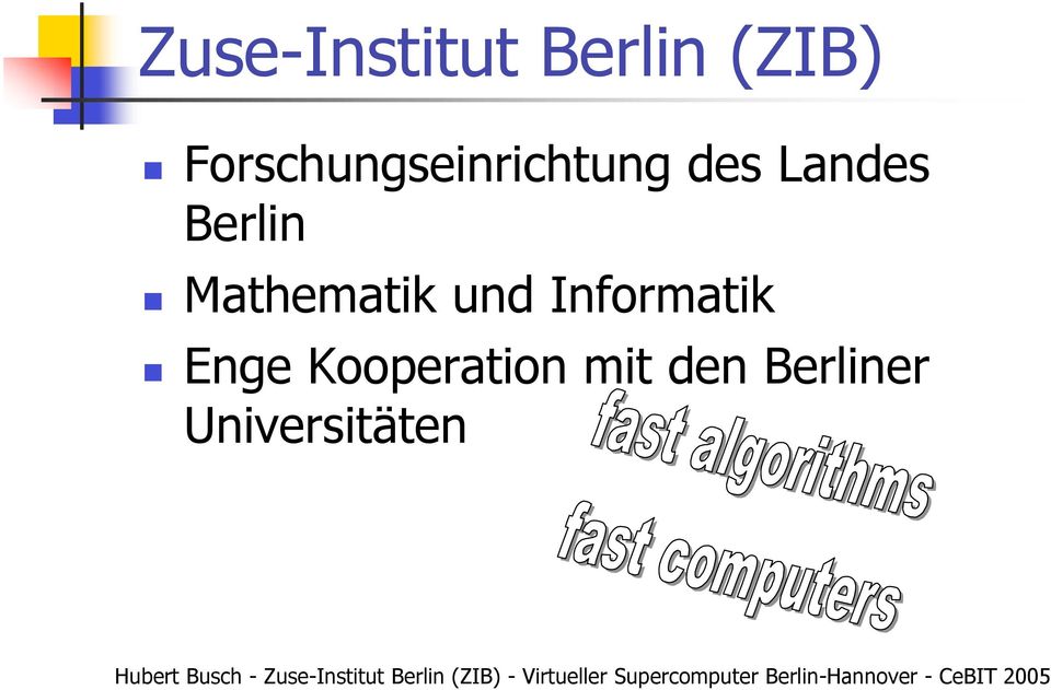 Berlin Mathematik und Informatik