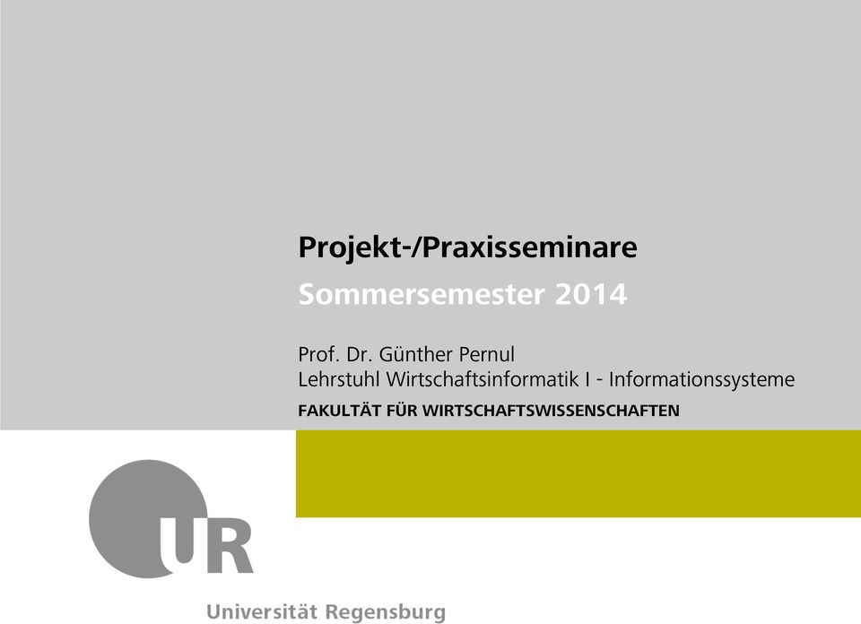 Informationssysteme Referat Kommunika/on & Marke/ng